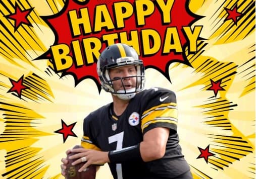 #HappyBirthdayBigBen el festejo a Roethlisberger en Twitter