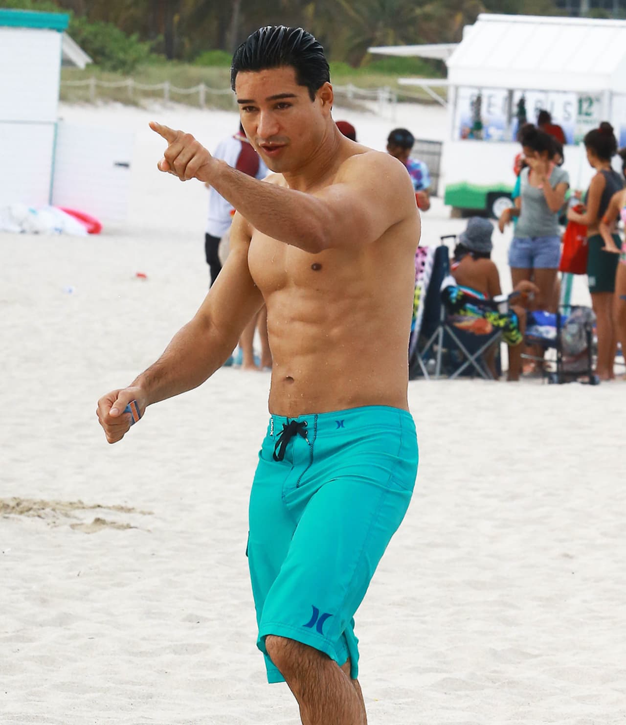 Otro paseo familiar en la playa hace unas semanas.