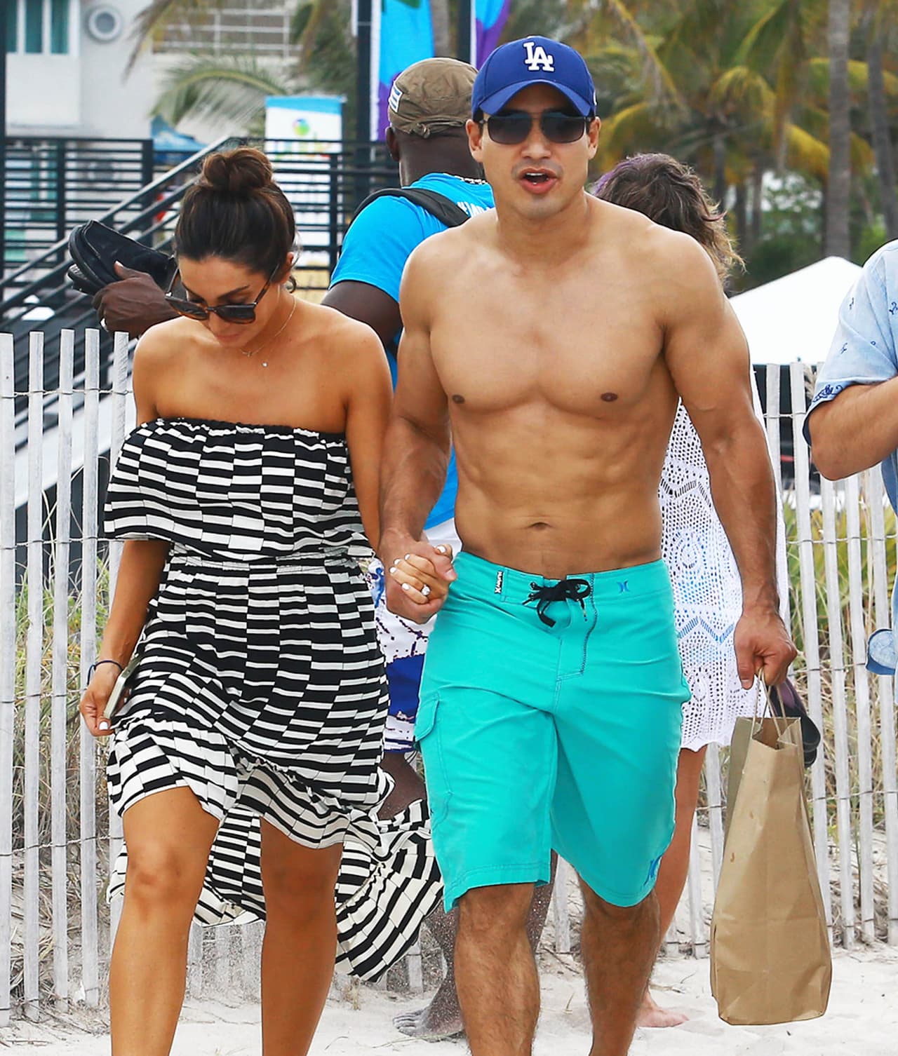 Otro paseo familiar en la playa hace unas semanas.