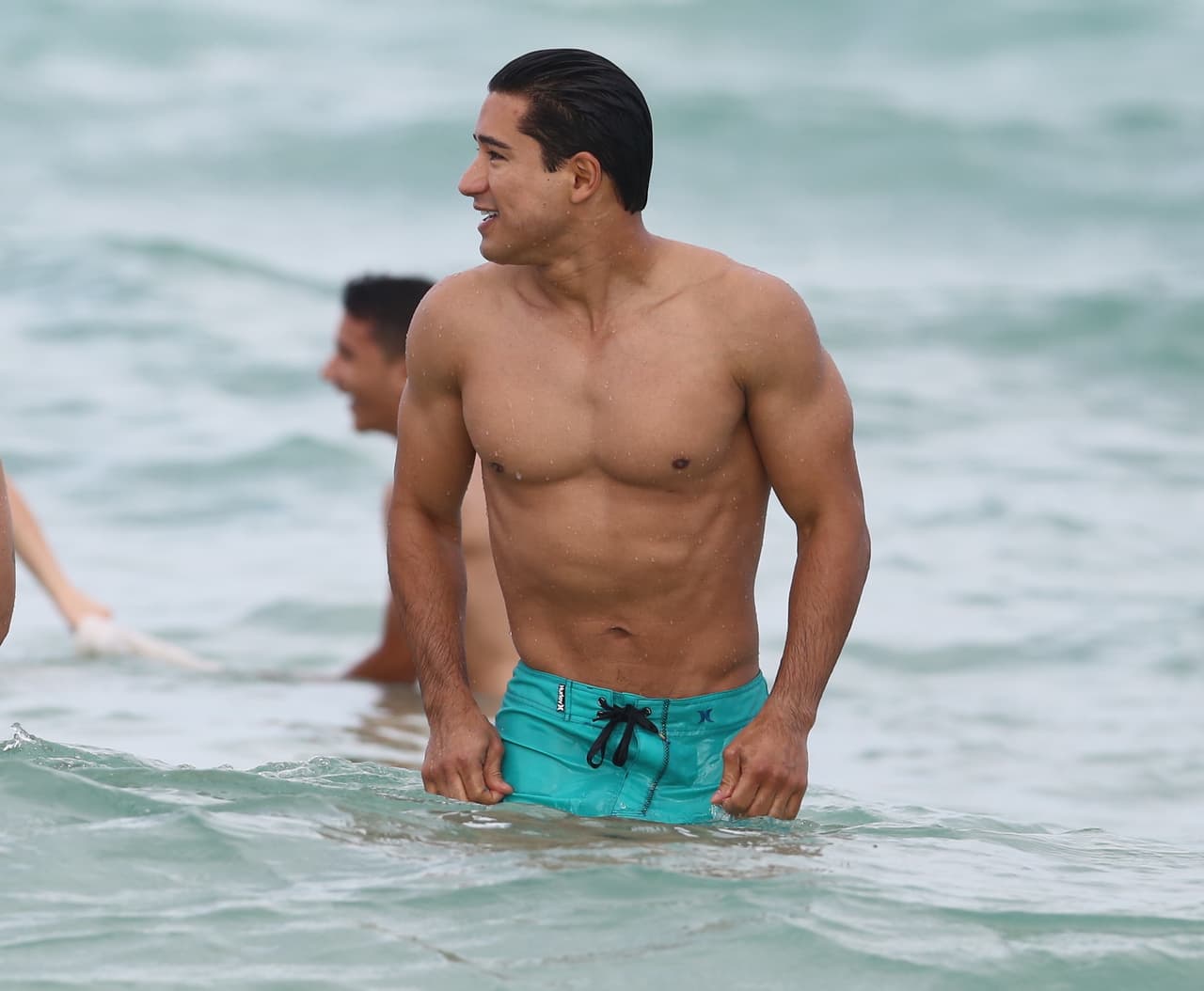 Otro paseo familiar en la playa hace unas semanas.