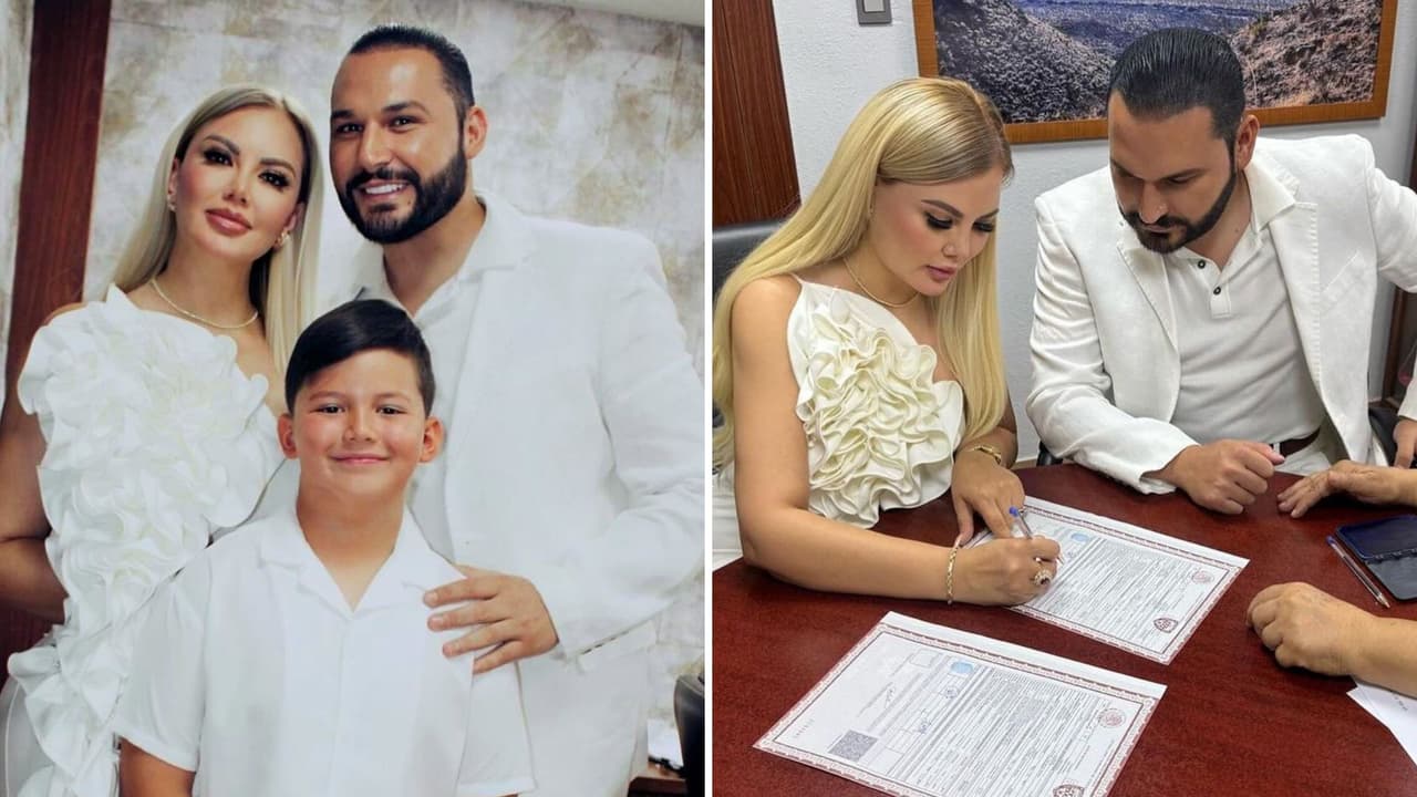 Saúl 'El Jaguar' se casa después de 15 años con su pareja: Así fue la sorpresiva boda con su hijo como testigo