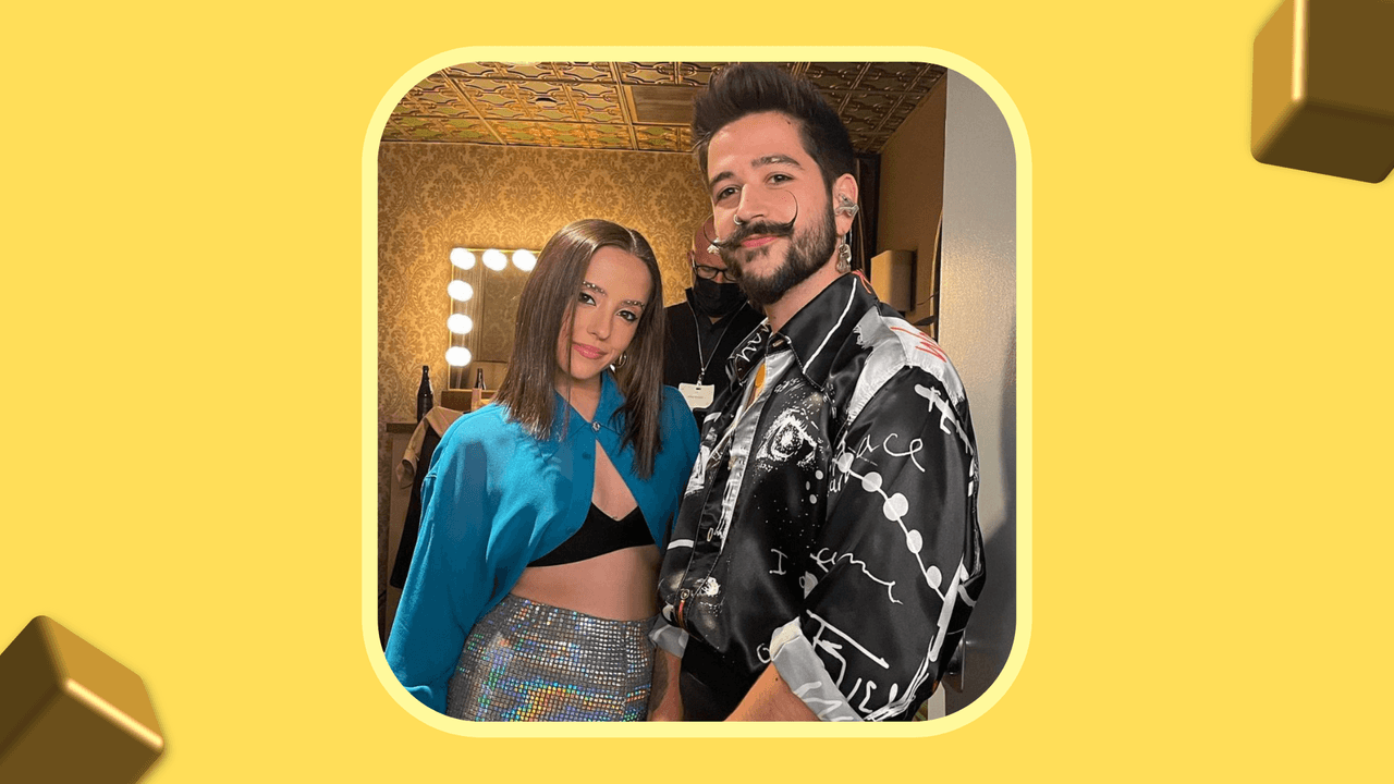 <h3 class="cms-H3-H3">Camilo & Evaluna Montaner</h3>
<br>
<br>
<a href="https://www.univision.com/musica/los-montaner-tendran-serie-en-disney" target="_blank">Los cantantes </a>se muestran enamorados, pues no solo comparten el gusto de disfrutar a su bebé sino también de la parte musical. La pareja de artistas está nominada en la categoría por la canción que lleva el nombre de su
<a href="https://www.univision.com/musica/camilo-y-evaluna-bautizarian-a-su-hija-indigo" target="_blank">hija ‘Índigo’.</a>