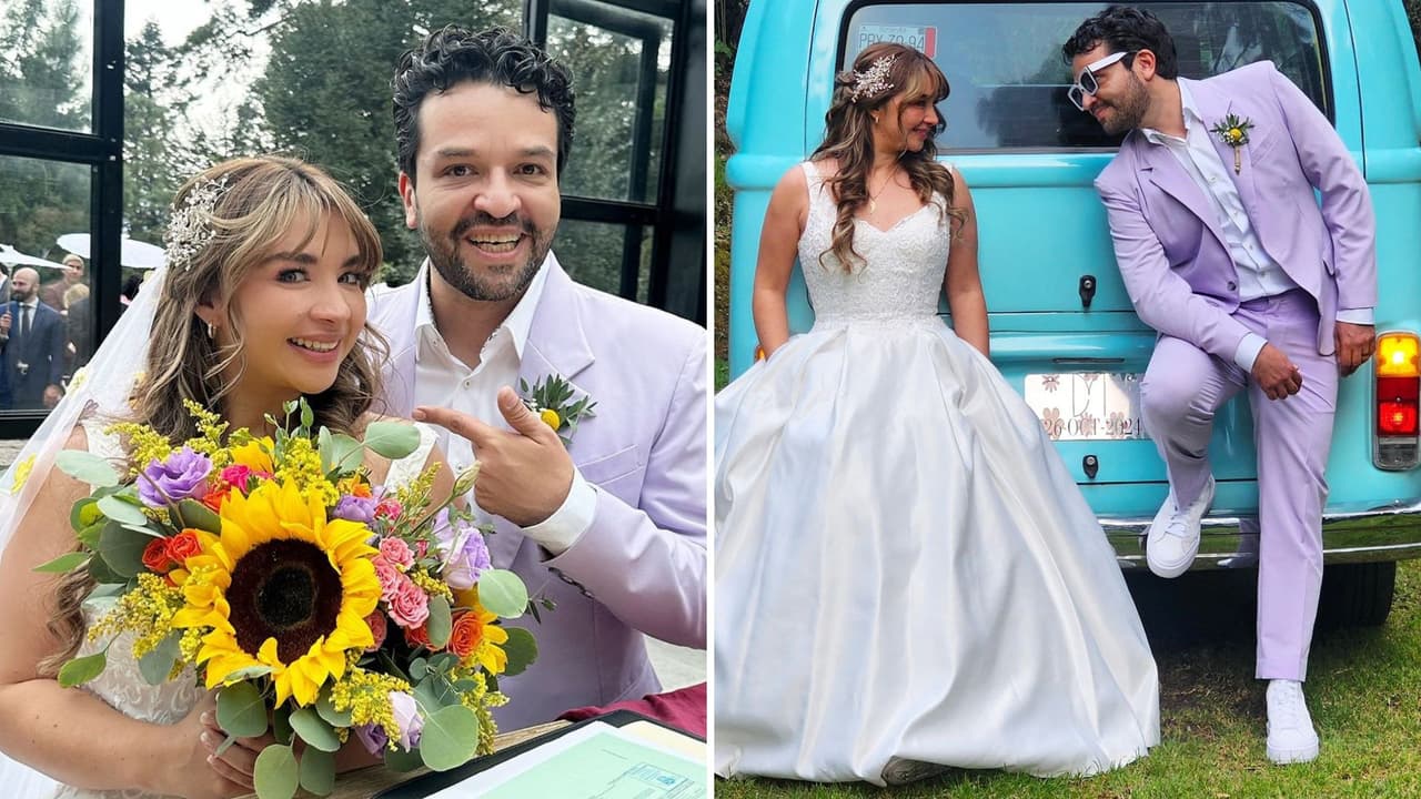 Daniela Luján y Mario Monroy se casaron el pasado sábado 26 de octubre.