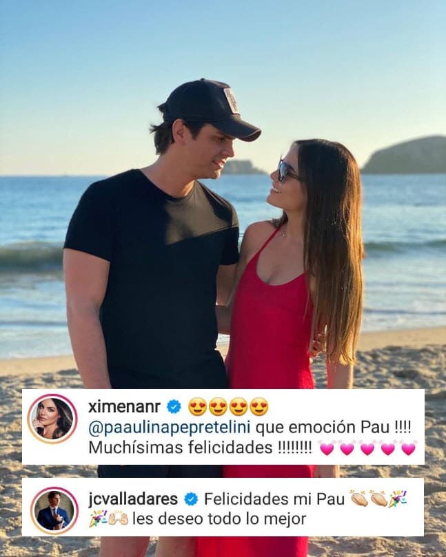 Al igual que 
<b>Ximena Navarrete</b> y su esposo 
<b>Juan Carlos Valladares</b>.
<br>