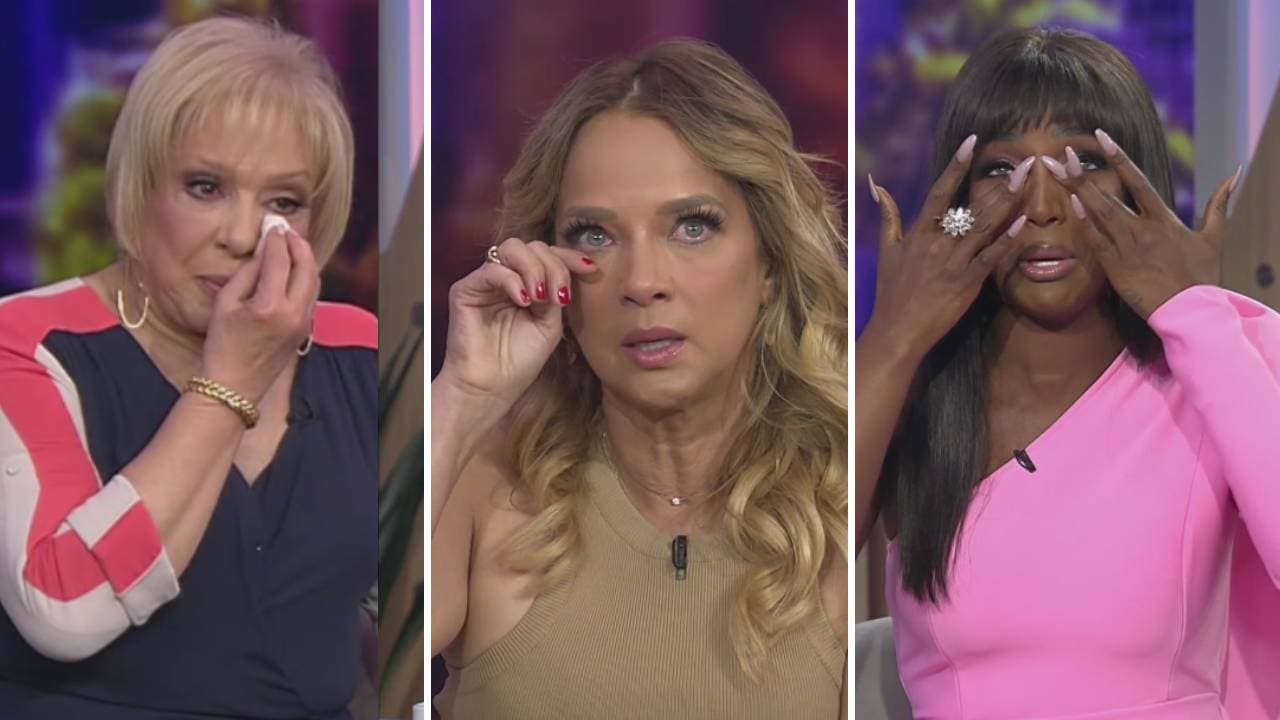 La Dra. Nancy, Adamari y Amara no pudieron contener las lágrimas.