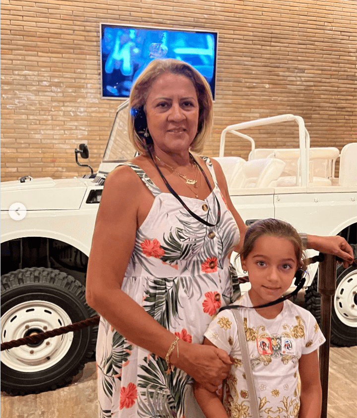 Ella es Lillyam Lopera, la niñera de Alaïa