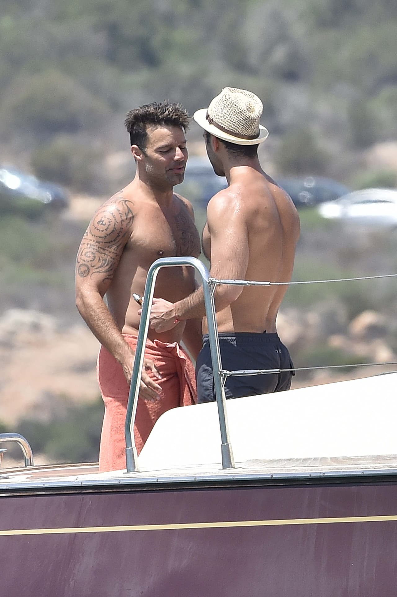 No dejaron de platicar y sonreír.