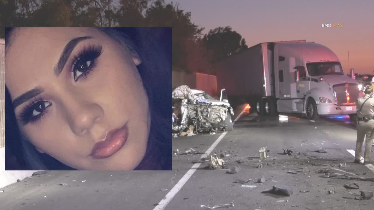 El accidente ocurrió alrededor de las 7:10 p.m. del jueves cerca de Haskell Avenue, según la Patrulla de Caminos de California (CHP).