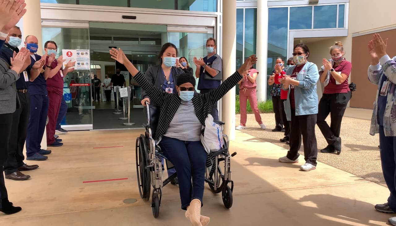 Tras 45 días hospitalizada, mujer del Valle vence al coronavirus y lo primero que anhela es comer pollo