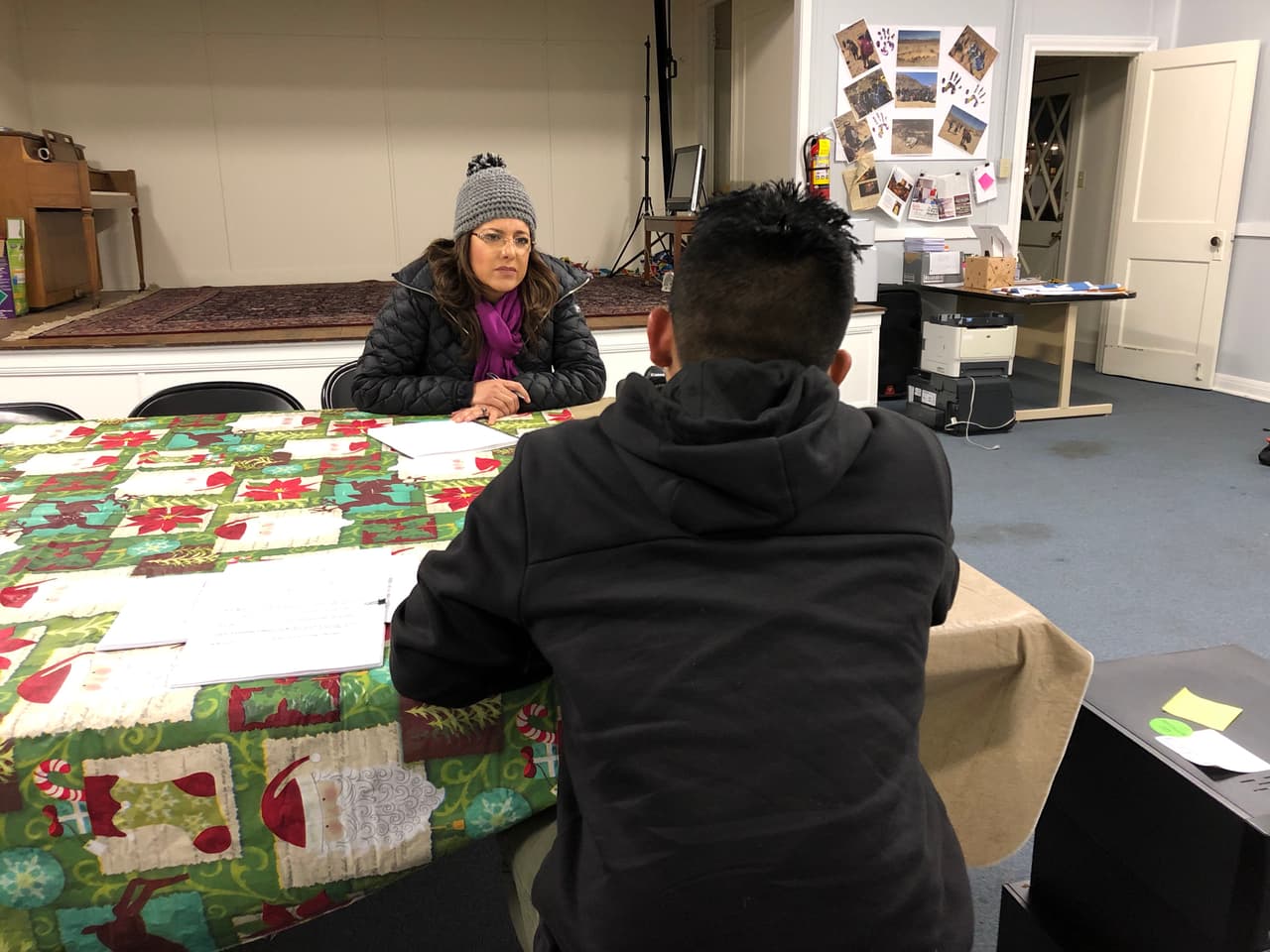 “Sufrí bastante en el camino, caminé bastante, viajé en todo tipo de transporte, viajé bastante tiempo”, dijo Freddy.
<br>