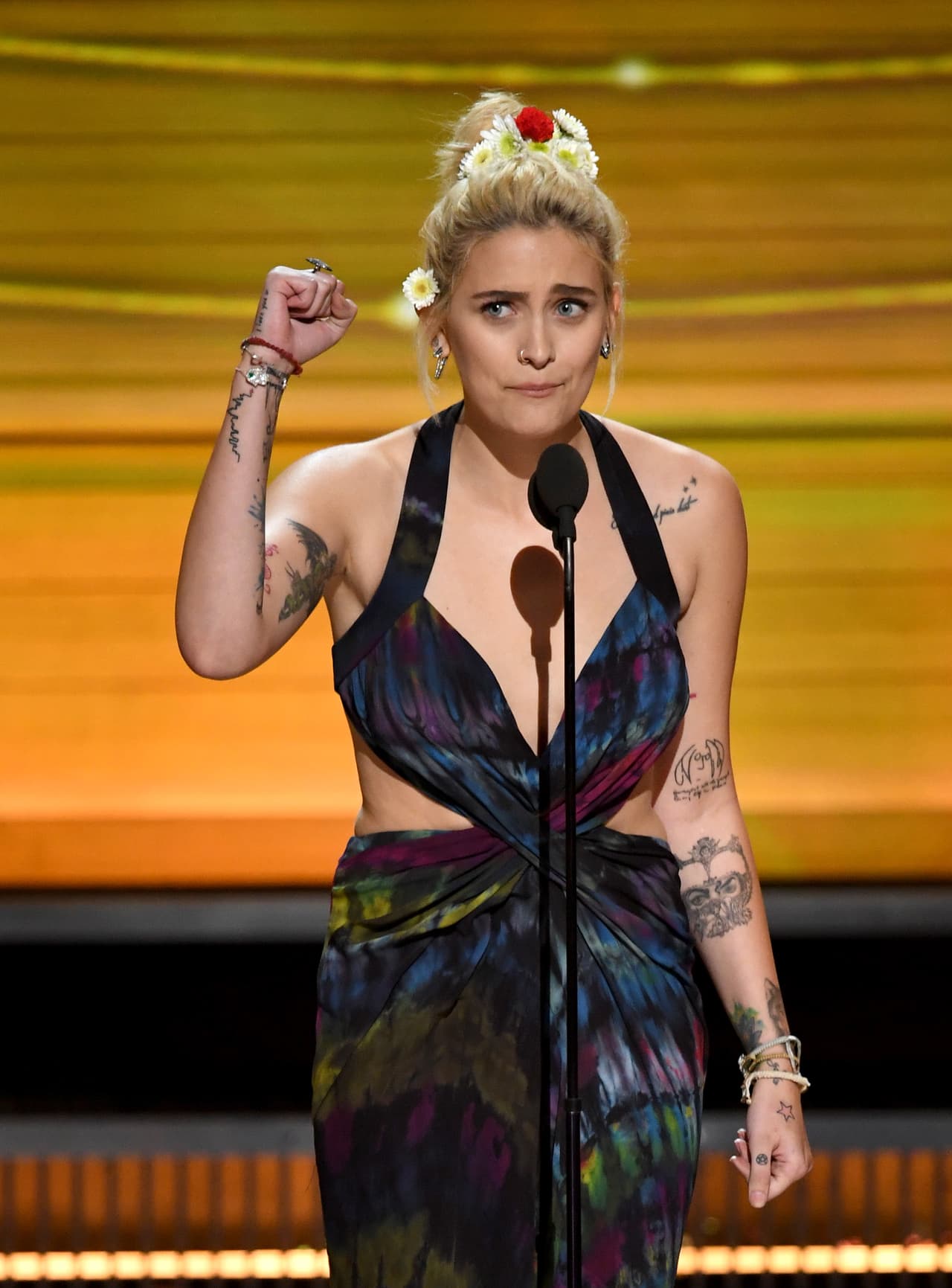 Paris Jackson advirtió en Instagram que "si (sus fotos desnuda) hacen sentir mal a alguno de ustedes, los entiendo y los invito a dejar de seguirme".