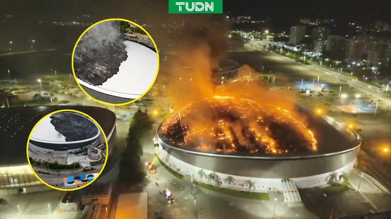 Se incendia una de las sedes de los Juegos Olímpicos de Río 2026 y se pierden insignias históricas