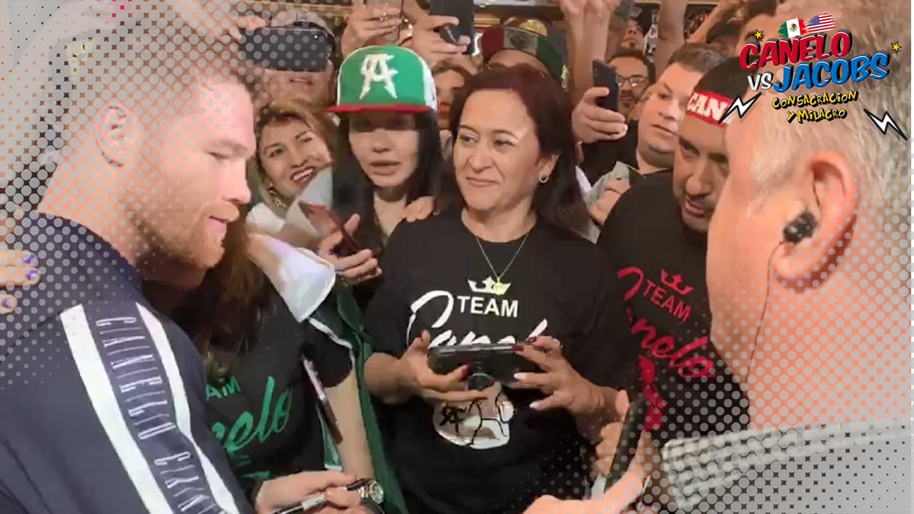 Primer round: el Grand Arrival en el MGM fue para Canelo