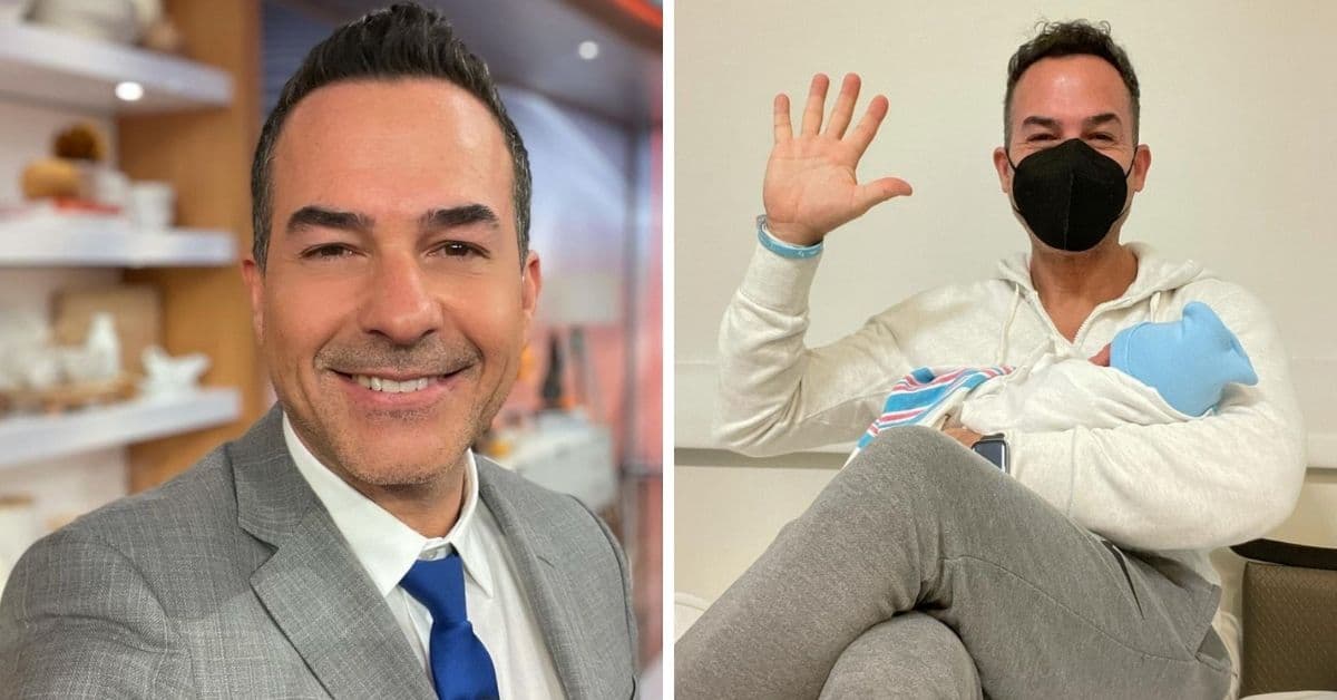 El hijo de Carlos Calderón se robó el protagonismo en esta tierna postal: tiene 3 meses