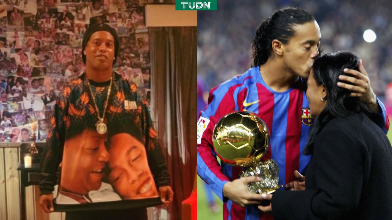 Ronaldinho anuncia que sacará canción en homenaje a su madre
