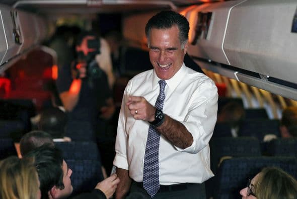 En su últimas declaraciones a la prensa de la jornada, mientras regresaba de una breve parada en Pittsburgh (Pensilvania), Romney reveló que el discurso que ha escrito para su mitin de esta noche en Boston tiene "unas 1.118 palabras".