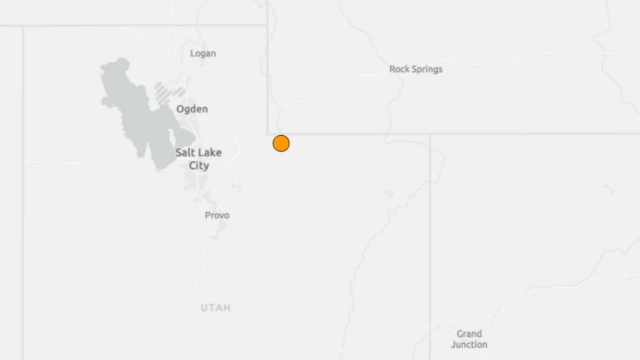 Sismo de magnitud 4.7 se percibe en el área de la frontera entre Utah y Wyoming