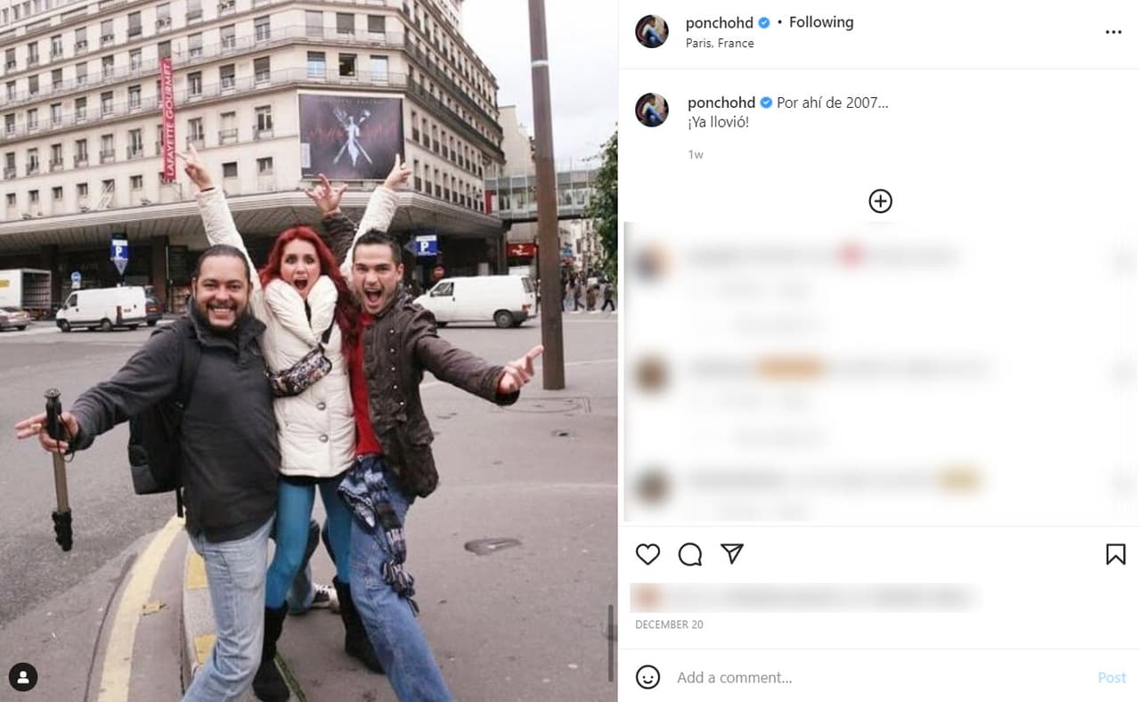 Poncho y Dulce María TBT