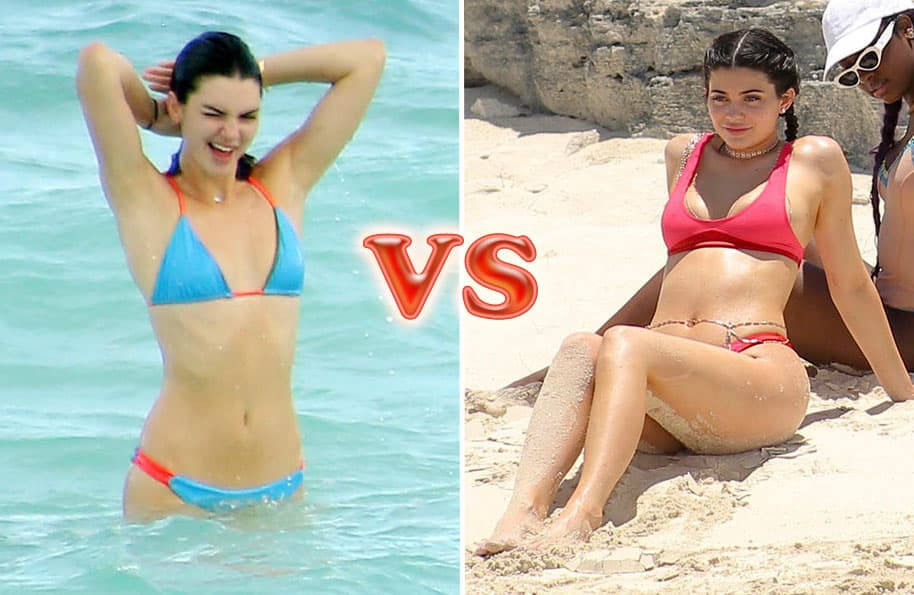 Pero cuando se trata de belleza y sensualidad se convierten en rivales.