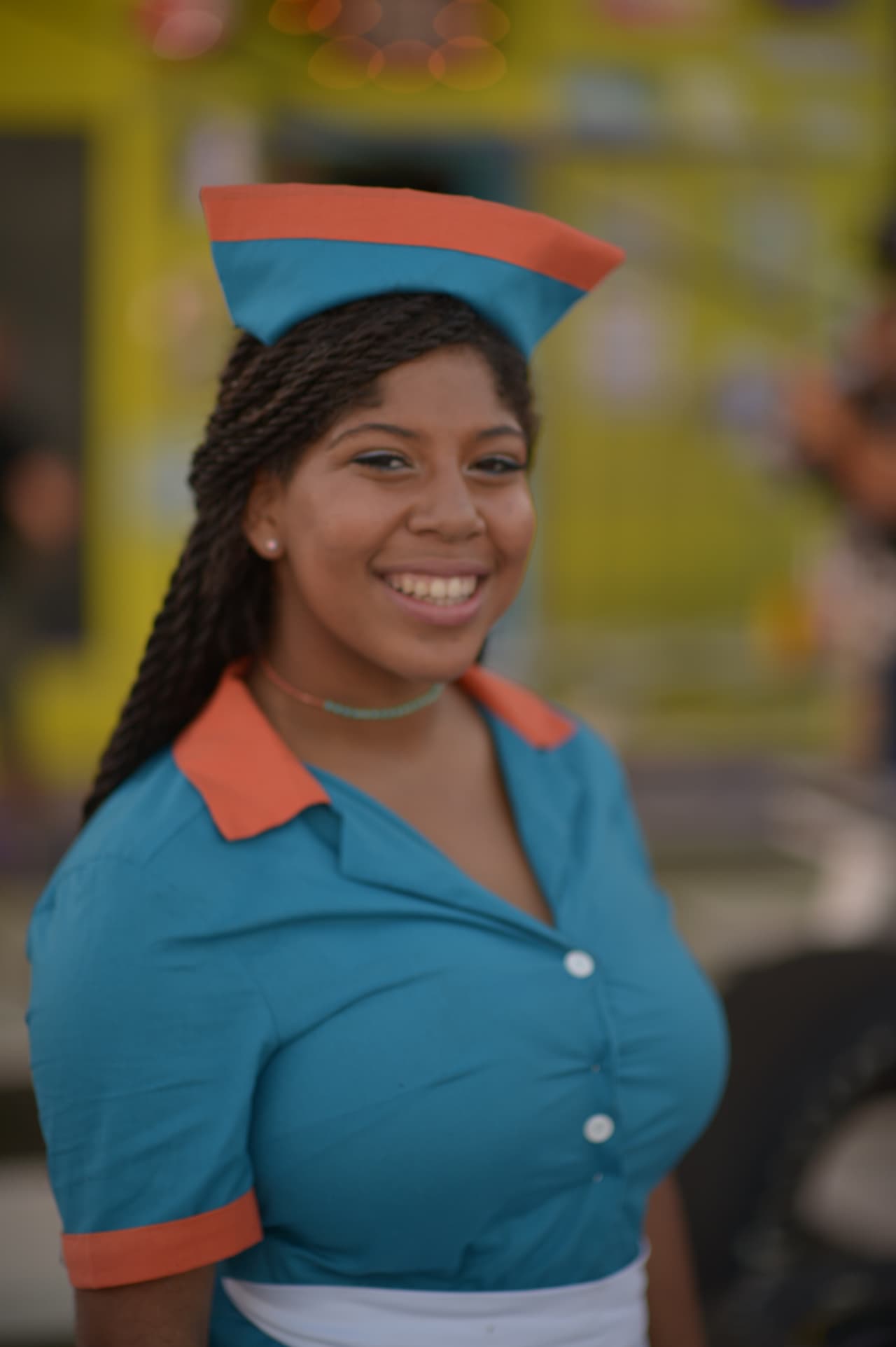 Jeidimar sacó su mejor sonrisa.