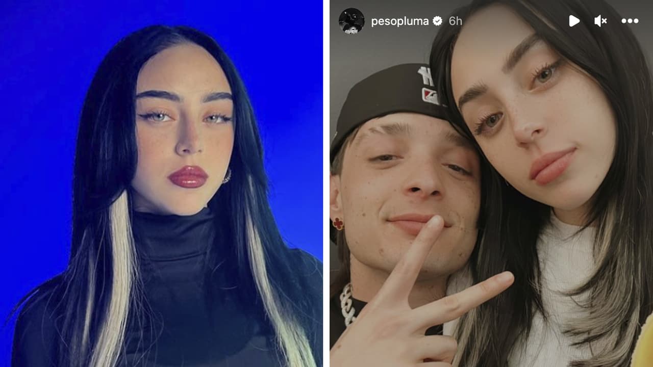 Peso Pluma y Nicki Nicole confirman que son novios en pleno concierto: el romántico momento