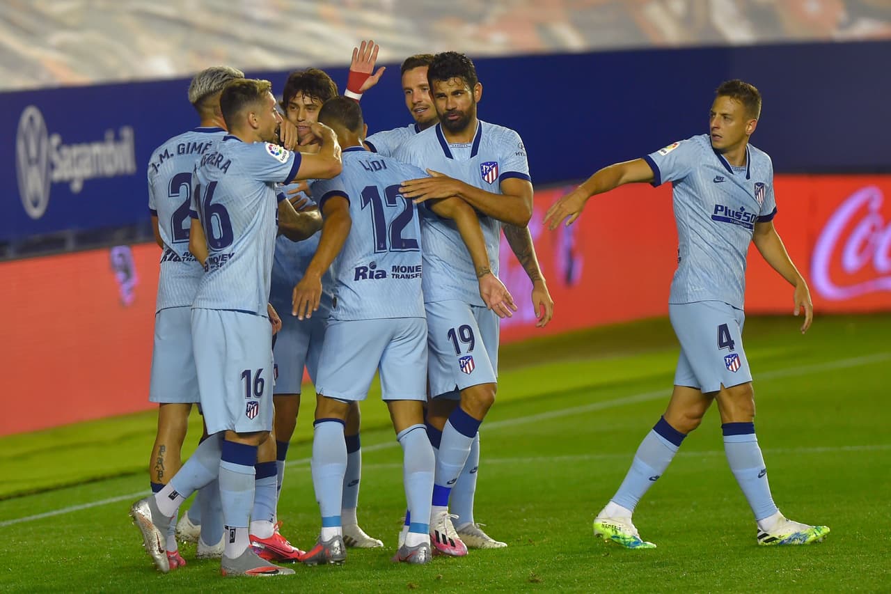 Joāo Félix se lució con doblete, también marcaron Llorente, Morata y Carrasco, en una importante victoria del 'Atleti' en su visita ante Osasuna.
