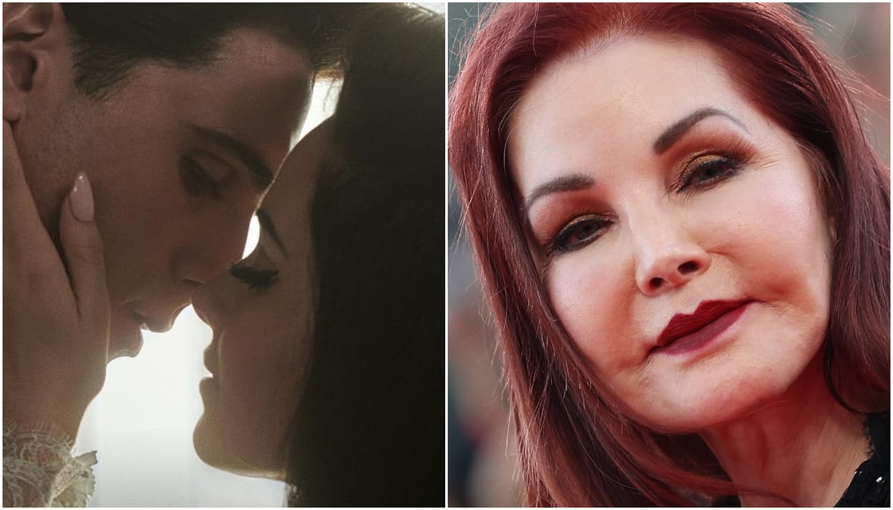 Filme sobre Priscilla Presley ganha 7 minutos de aplausos em Veneza e emociona viúva do músico