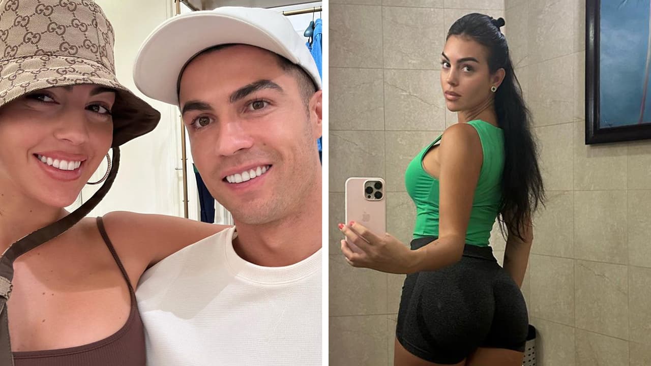 La mansión de Georgina y Cristiano es tan grande, que sus hijos andan en cuatrimoto en la sala