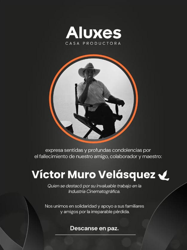 Muere Víctor Muro Velásquez.