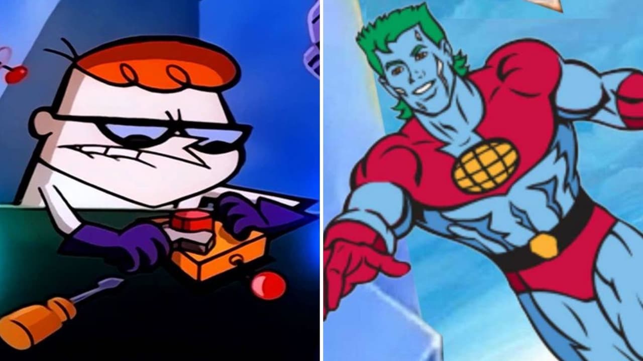 ‘Dexter's Laboratory’ (‘El laboratorio de Dexter’ en Latinoamérica) y ‘Captain Planet and the Planeteers’ (‘Capitán planeta y los planetarios’ en Latinoamérica)