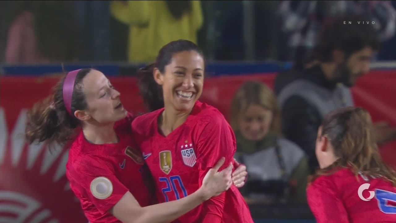 ¡Es una obra de arte! Golazo de Press para el 4-0 de USA