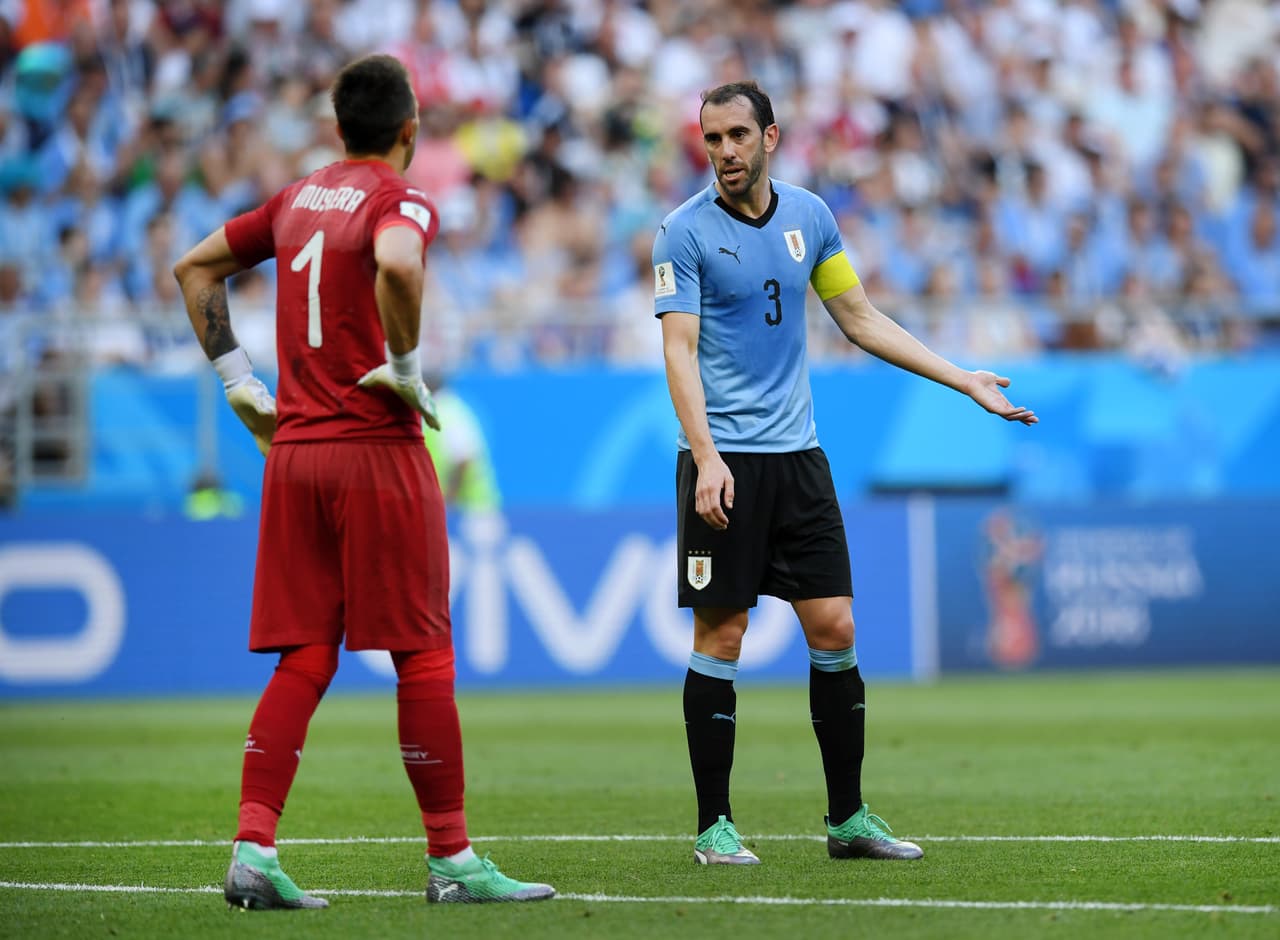 Aún así, Arabia Saudita tuvo algunas situaciones de peligro contra un Uruguay que era permisivo, algo que obligó a la corrección en defensa.