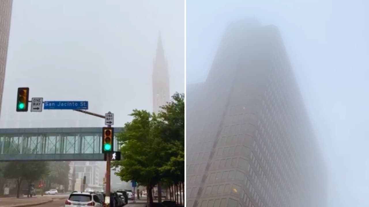 <b>Con una visibilidad reducida a menos de una milla</b>, los imponentes edificios quedaron ocultos bajo un manto gris, dando lugar a lo que
<b>algunos describieron como “una ciudad fantasma”</b>.