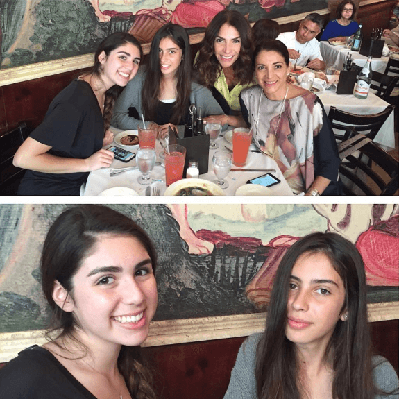 Nicole y Paola son las hermosas hijas de Maggie Jiménez,.