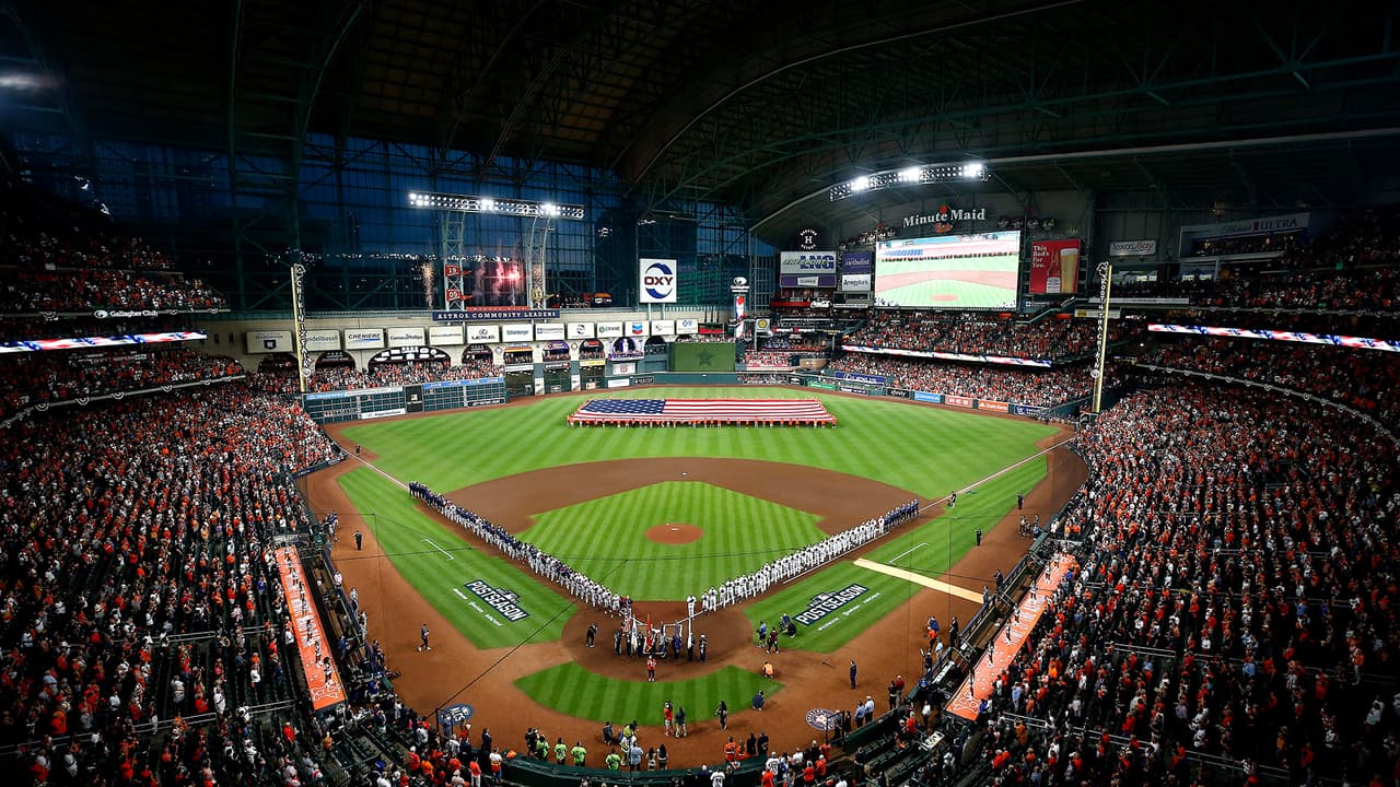 La 
<a href="https://www.univision.com/deportes/mlb/serie-mundial-2021-jugaran-houston-astros-atlanta-braves-tras-derrota-la-dodgers">Serie Mundial</a> corona al equipo que gane cuatro juegos. Los dos primeros se realizarán en el Minute Maid Park, comenzando el 26 y 27 de octubre.