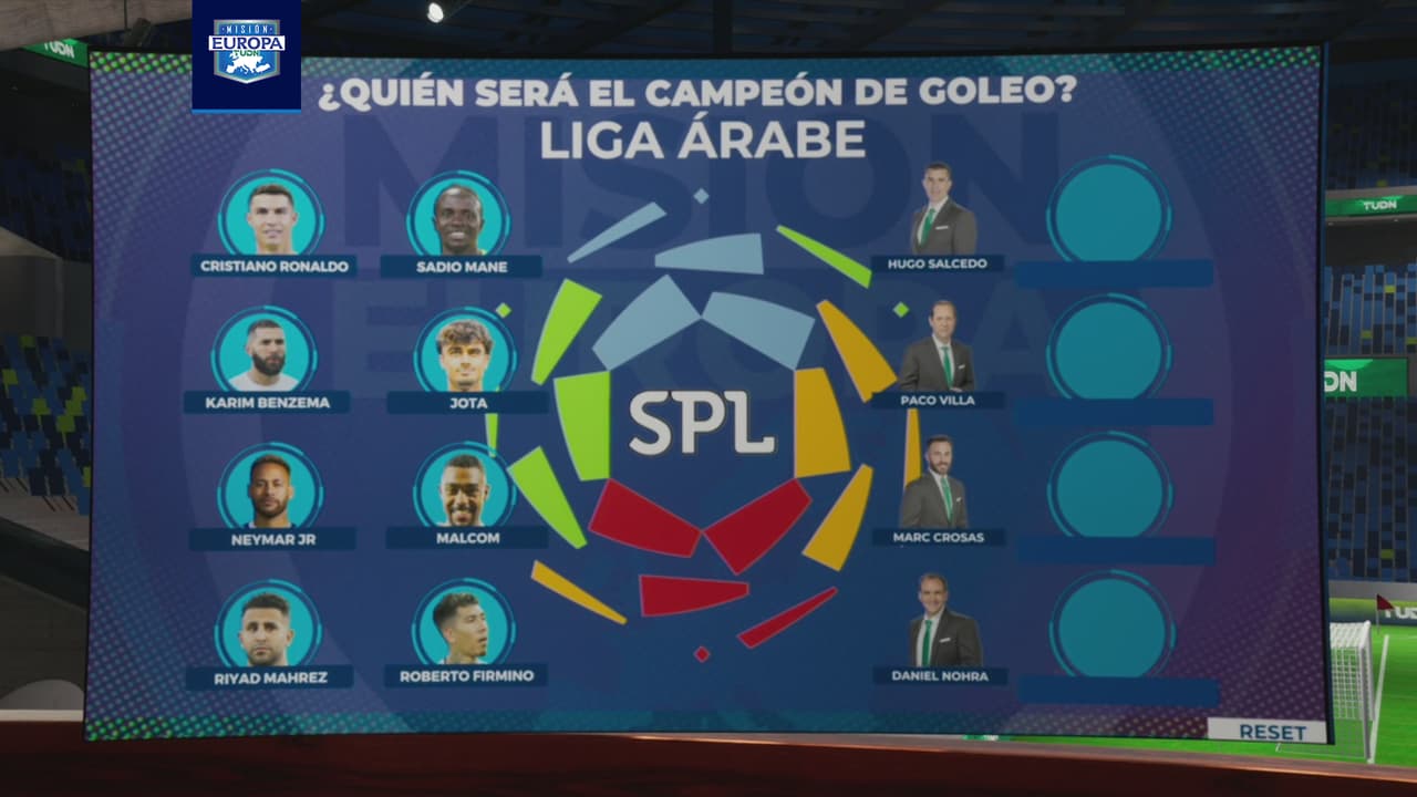 Equipos de Arabia Saudita no estarán en la UEFA Champions League