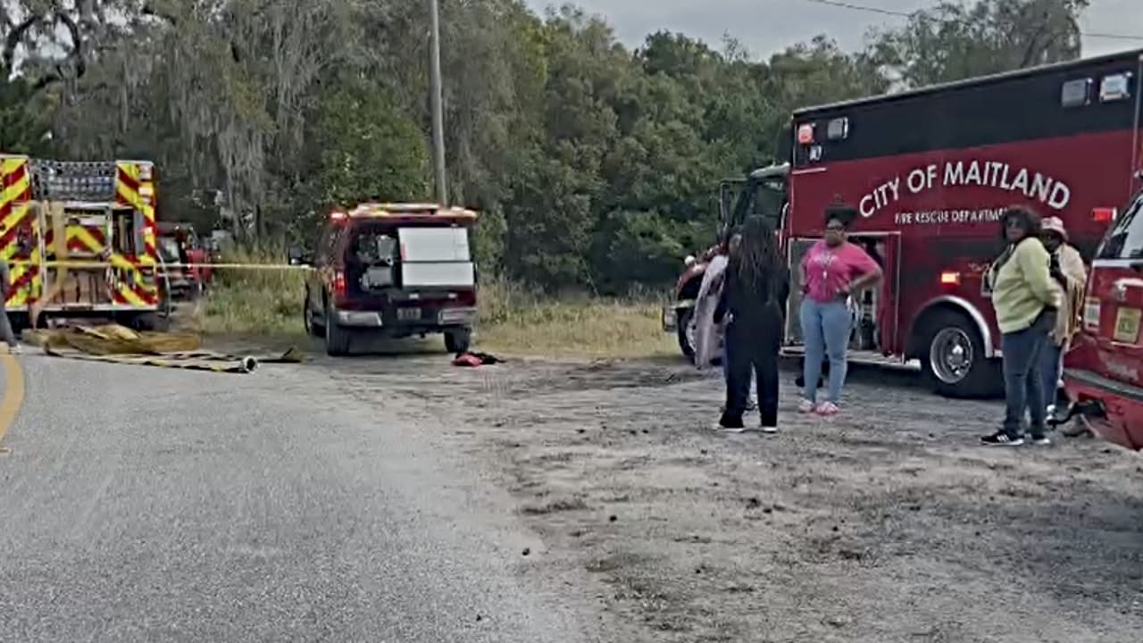 Se registra incendio masivo en una casa de Maitland; bomberos sofocan el fuego
