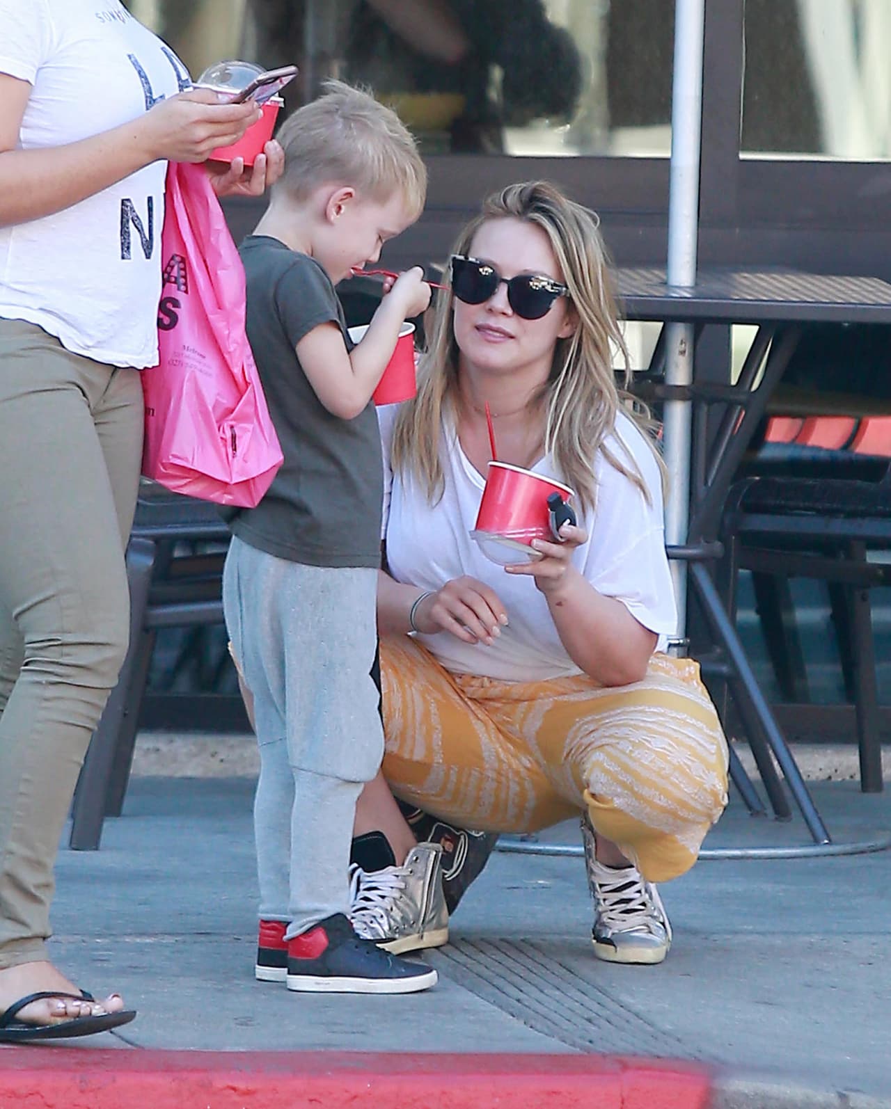 Aunque eso parece no preocupar a Hillary Duff.