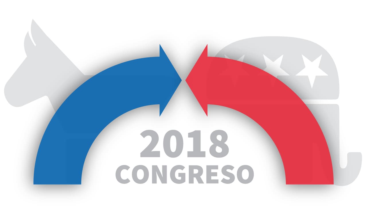 Así van las encuestas para las elecciones de mitad de período que definirán el control del Congreso de EEUU en 2018