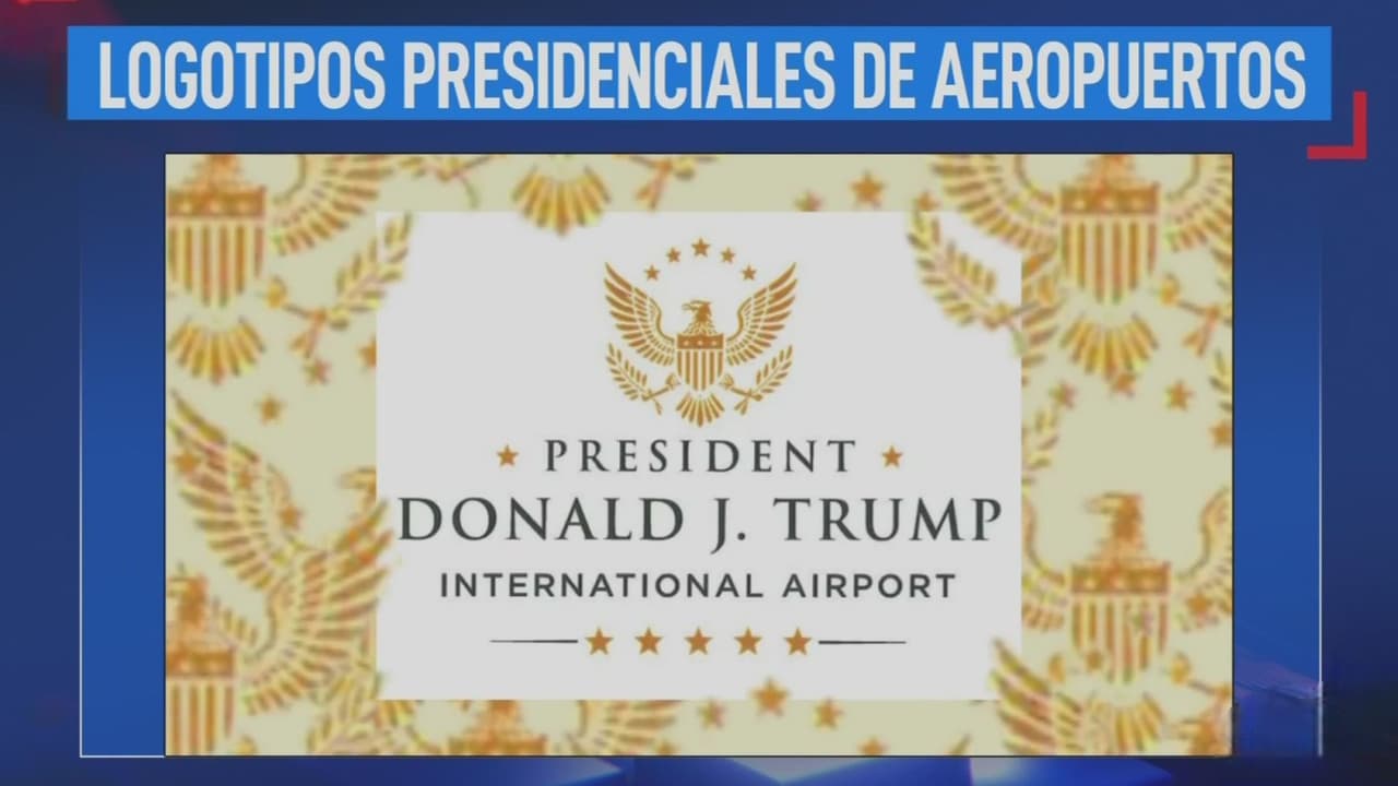 Revelan el nuevo logotipo del Aeropuerto Internacional Donald J. Trump en Palm Beach, Florida