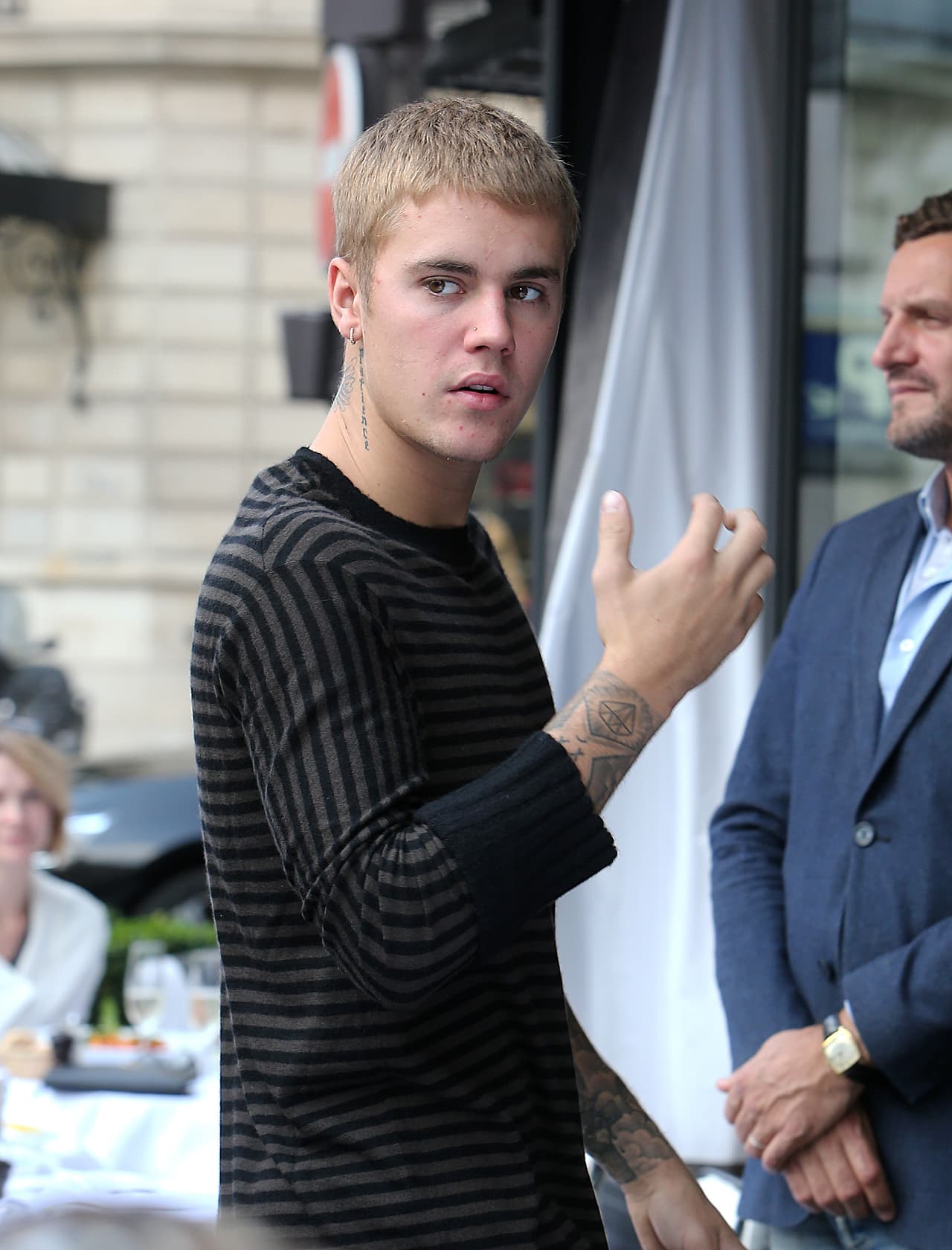 Esta miradita le regaló a sus fans.