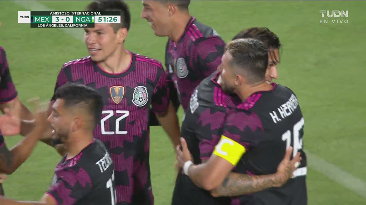¡Ya es goleada! Héctor Herrera firma doblete para el 3-0 ante Nigeria