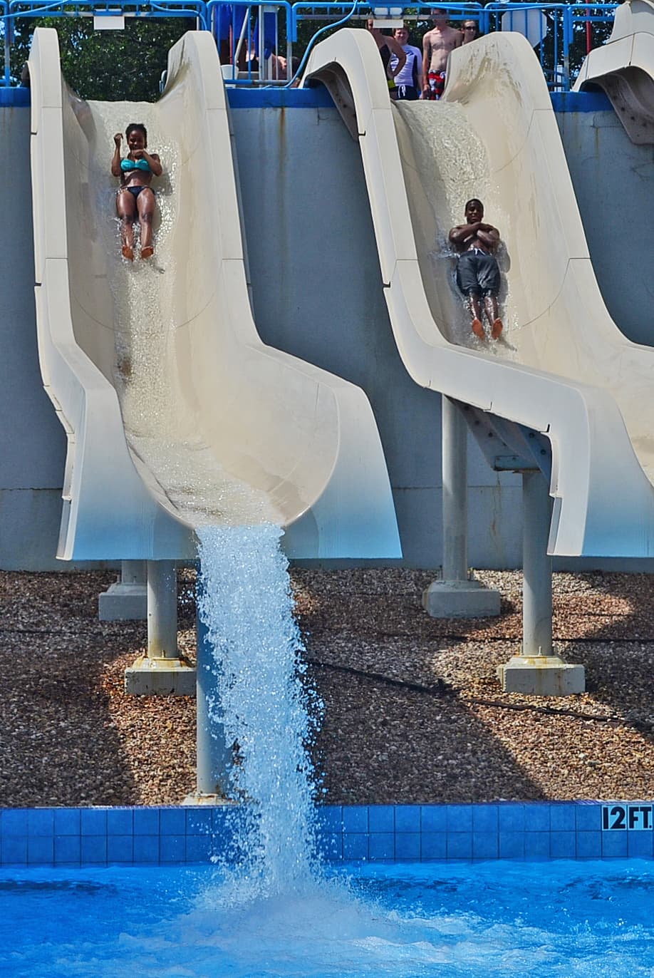 Las Shotgun Falls son 4, así que la espera no es tan larga como en otras atracciones