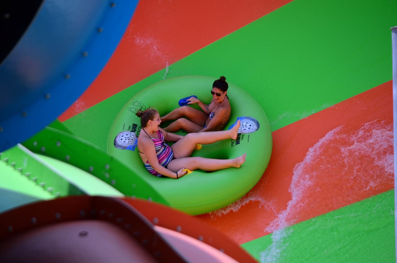 Y que mejor lugar que Hurricane Harbor en Arlington, Texas