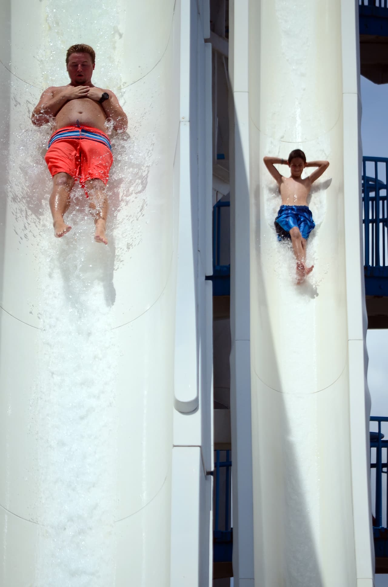 Son 72 pies en caida libre en donde sólo los valientes se atreven...