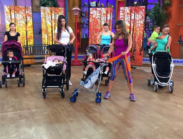 Adriana Marti llegó con muy buenos consejos para el Club de las Mamás.