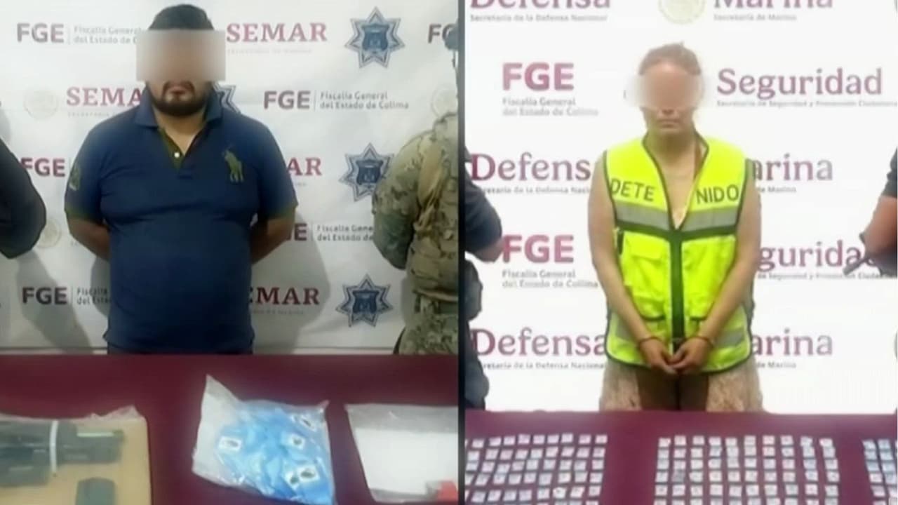 Golpe al narco en México: Detienen a presuntos integrantes de dos cárteles y decomisan casi 3,000 bolsas de sustancias ilícitas
