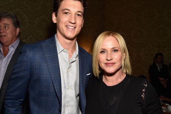 Miles Teller y Patricia Arquette