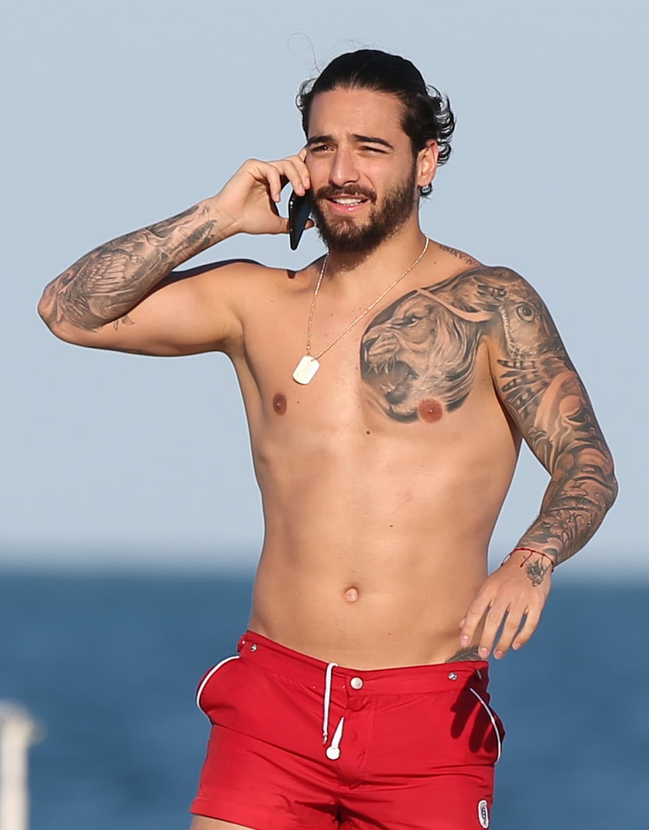 El león es la fuerza que ha inspirado a Maluma cuando enfrenta momentos difíciles. También es símbolo de liderazgo, de vanguardia y de poder.