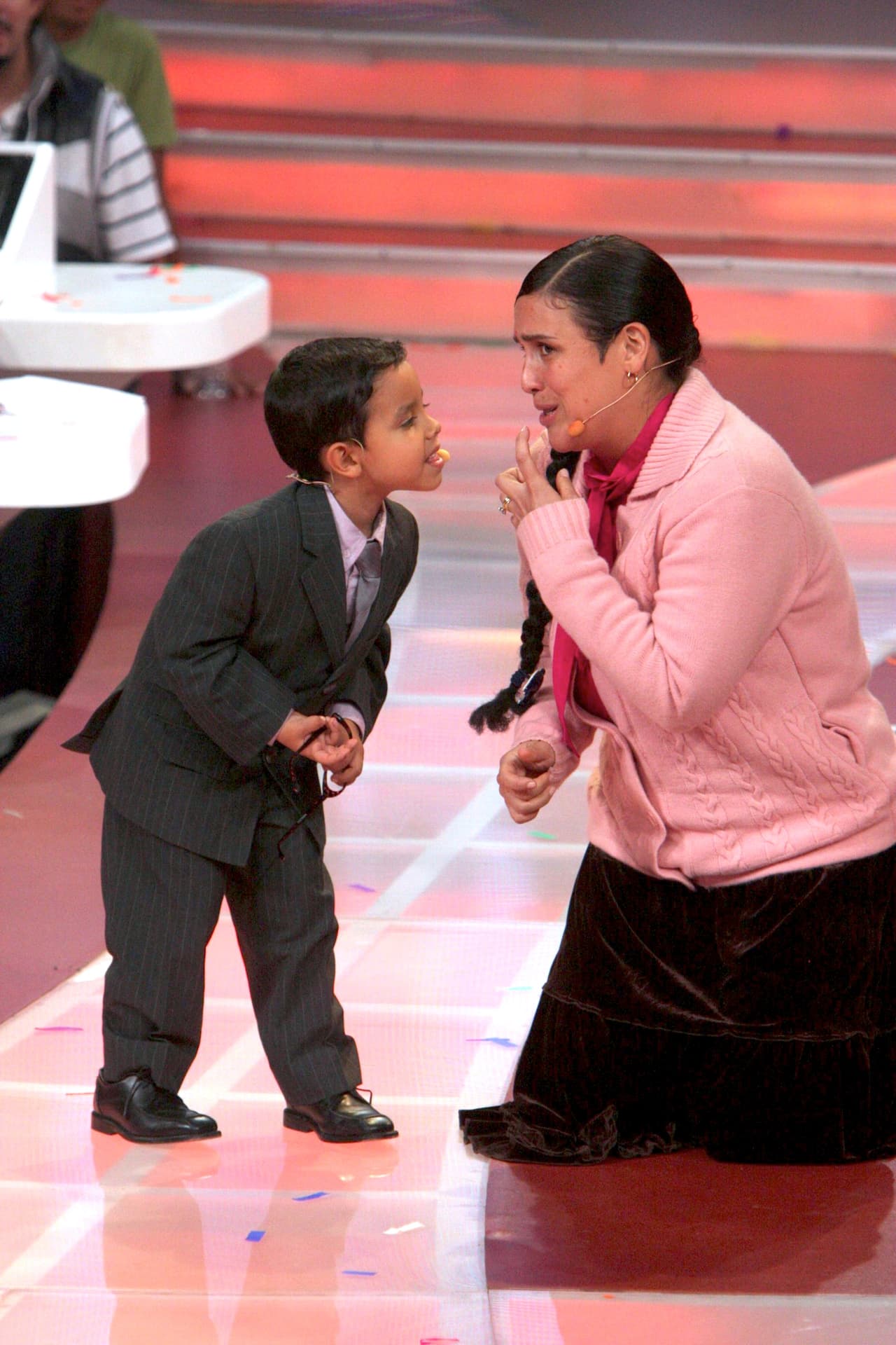 'Lety Padilla' hizo de las suyas en la primera temporada de Pequeños Gigantes al lado de Javier Ruiz.